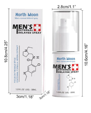 Mens Body Strengthening Endurance-Boosting Moisturizing Massage Care Spray